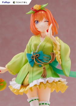 Zum Anime Film "The Quintessential Quintuplets" kommt diese hochwertige Statue. Die detailreiche PVC Statue ist ca. 22 cm groß und wird in einer bedruckten Box geliefert.